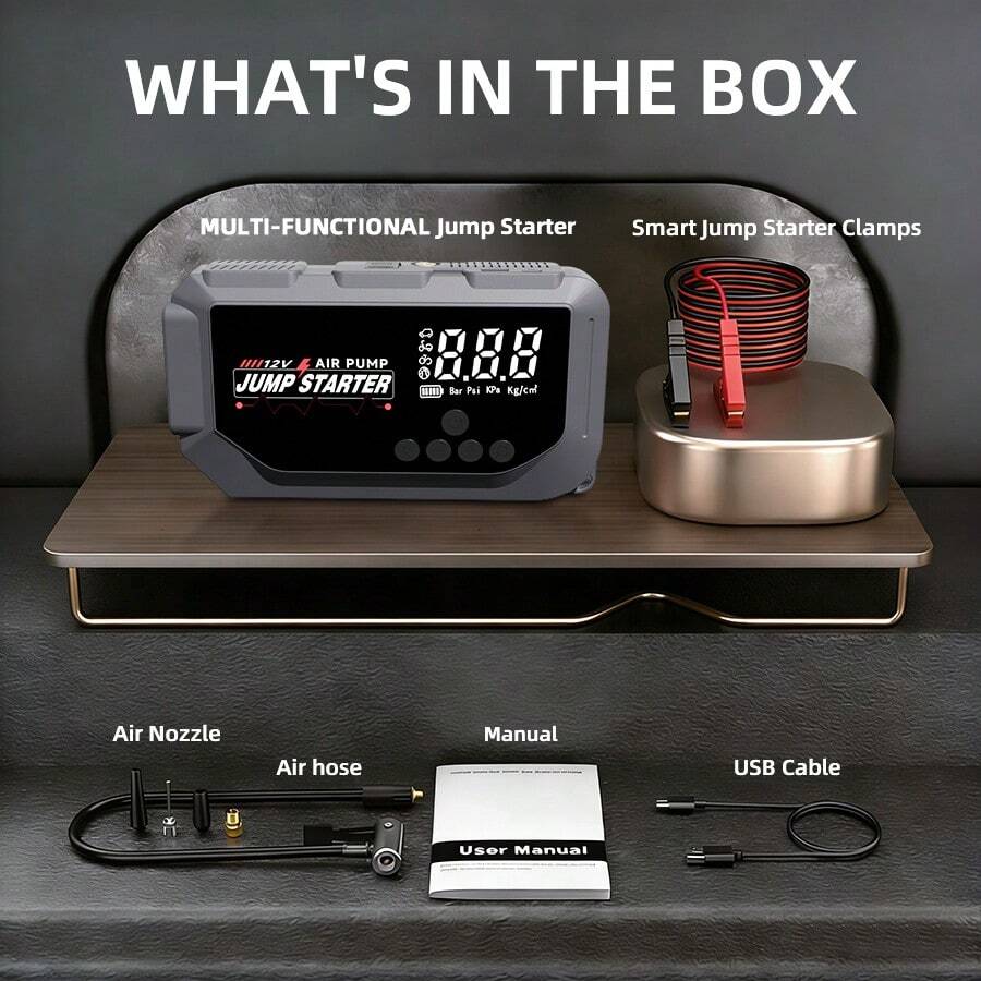 Four-In-One 12V 8000A Smart Ca - Outdoor Powerbank reseña y precio