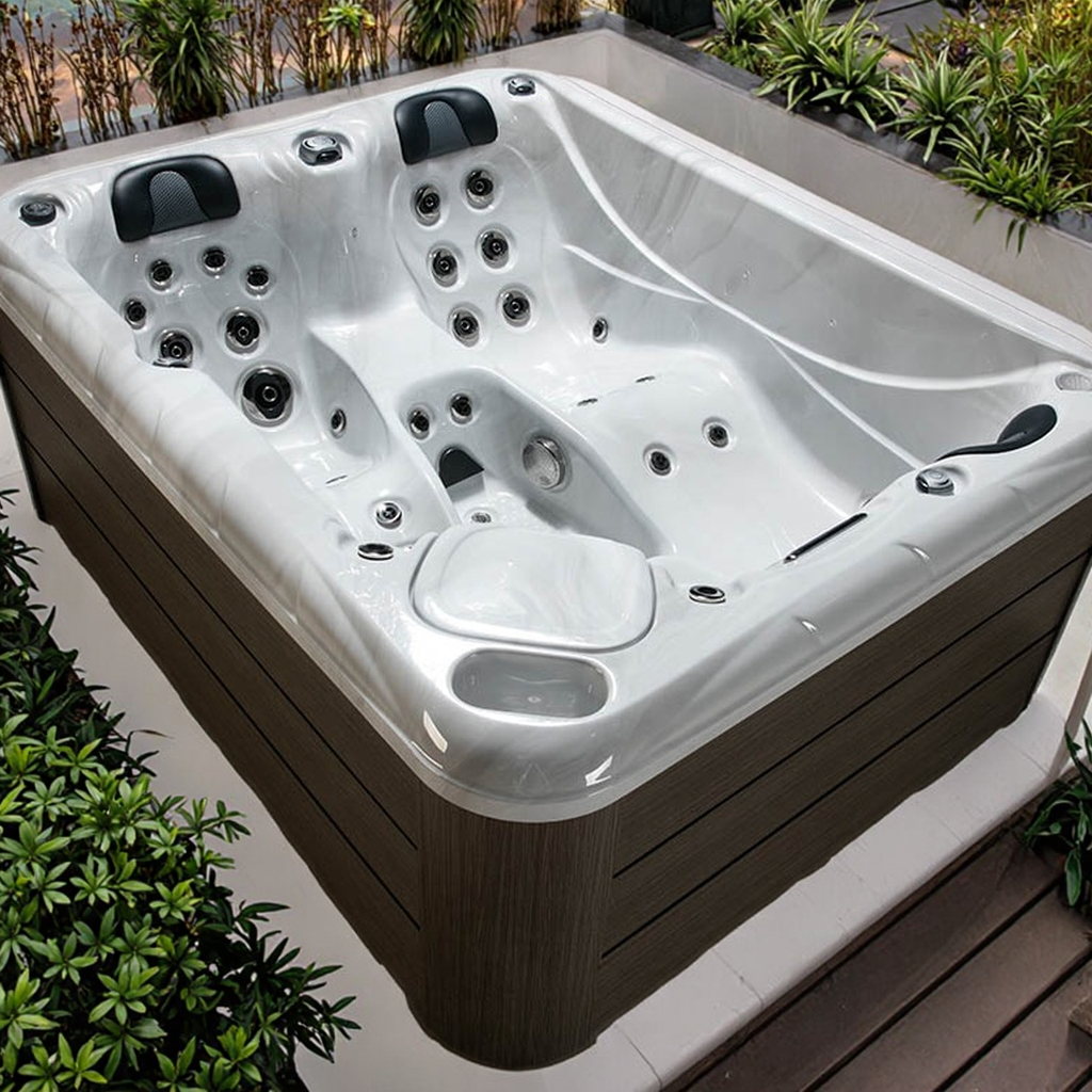 Luxury Relaxation Hot Tub Spa  - Outdoor Power For Hot Tub reseña y precio