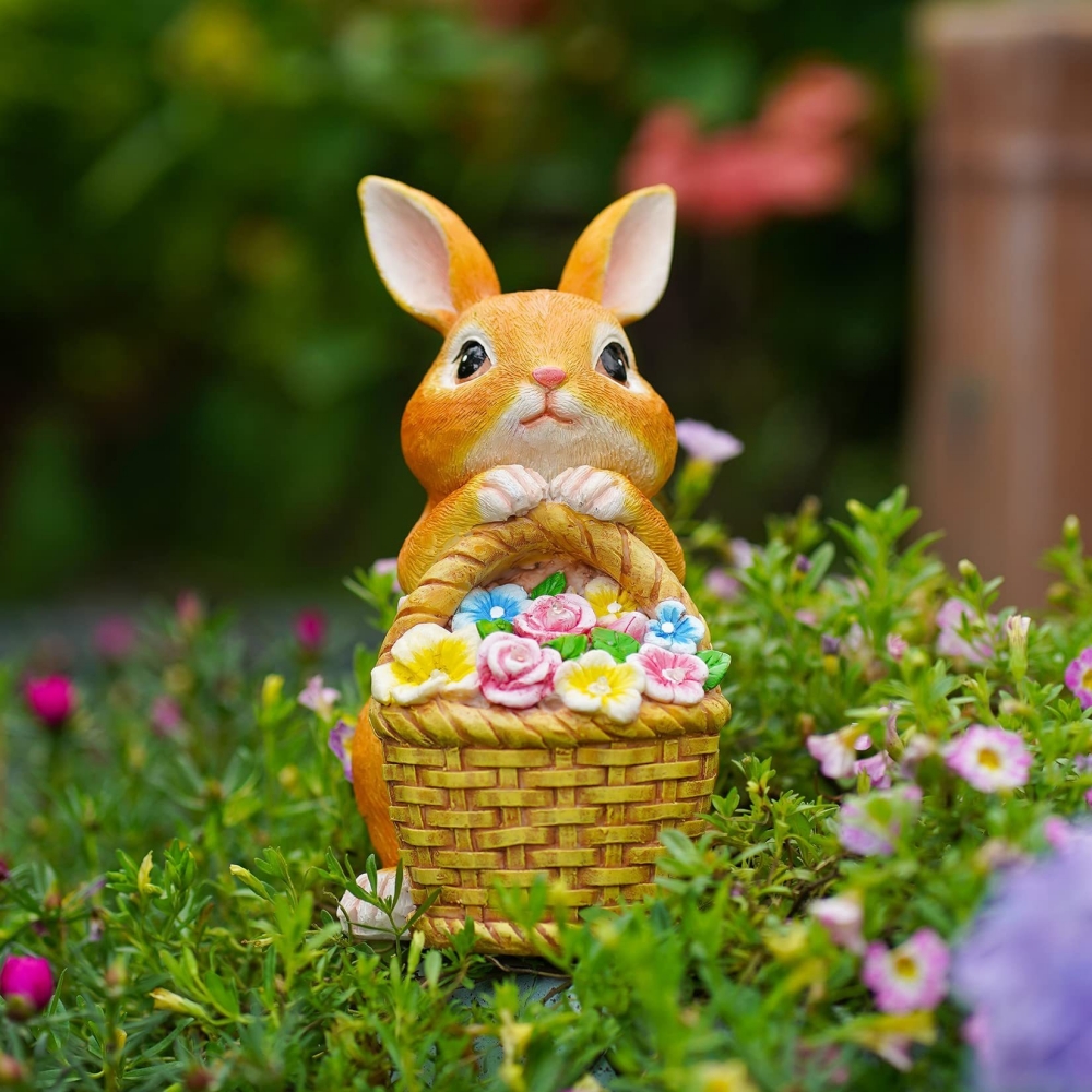 Solar Powered Rabbit Garden St - Outdoor Power Deals reseña y precio