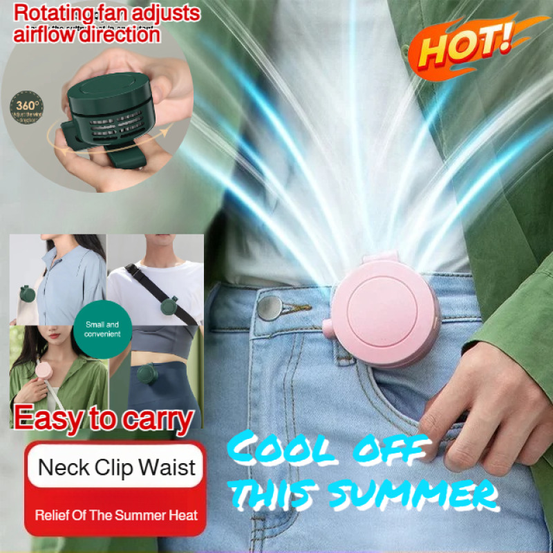 2-in-1 USB Clip Fan Mini Porta - Outdoor Power Fan reseña y precio