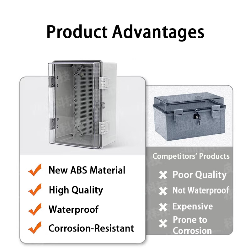 Outdoor IP66 Waterproof ABS Pl - Outdoor Power Junction Box reseña y precio