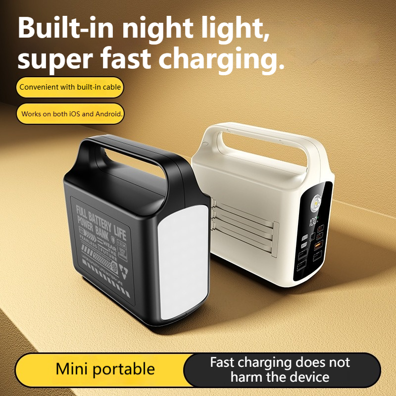 200000mAh Large Capacity Porta - Outdoor Power Adapter Usb C reseña y precio