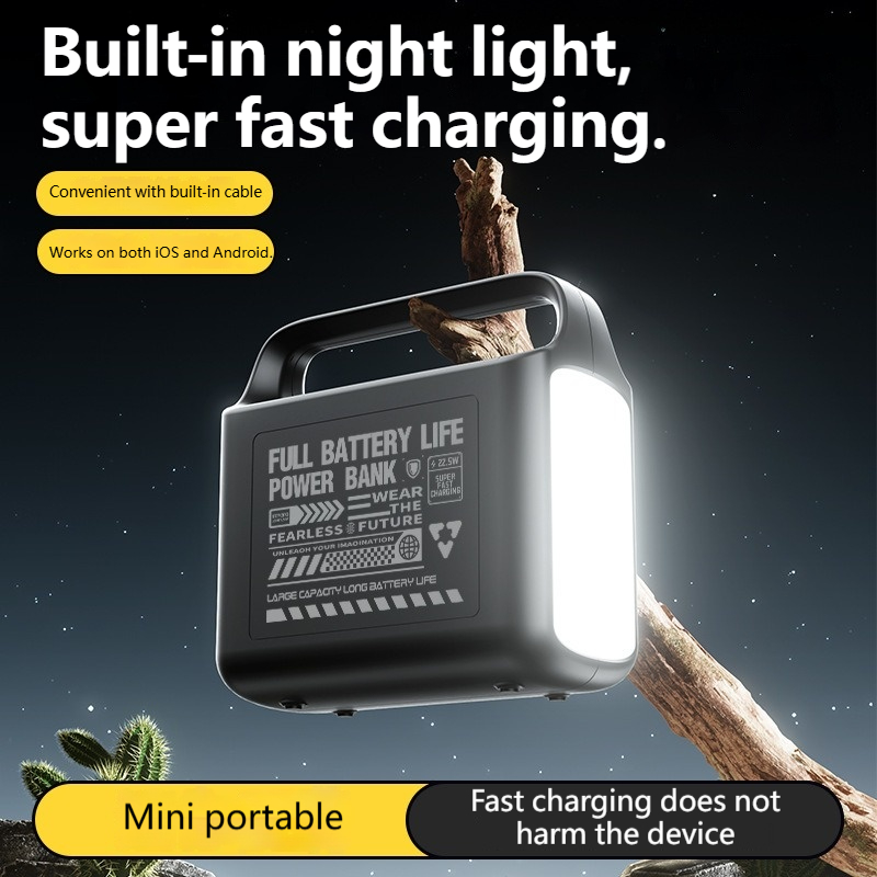 200000mAh Large Capacity Porta - Outdoor Power Adapter Usb C reseña y precio