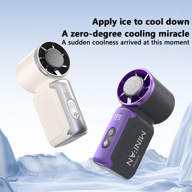 Mini Handheld Fan Portable Sil - Outdoor Power Fan reseña y precio