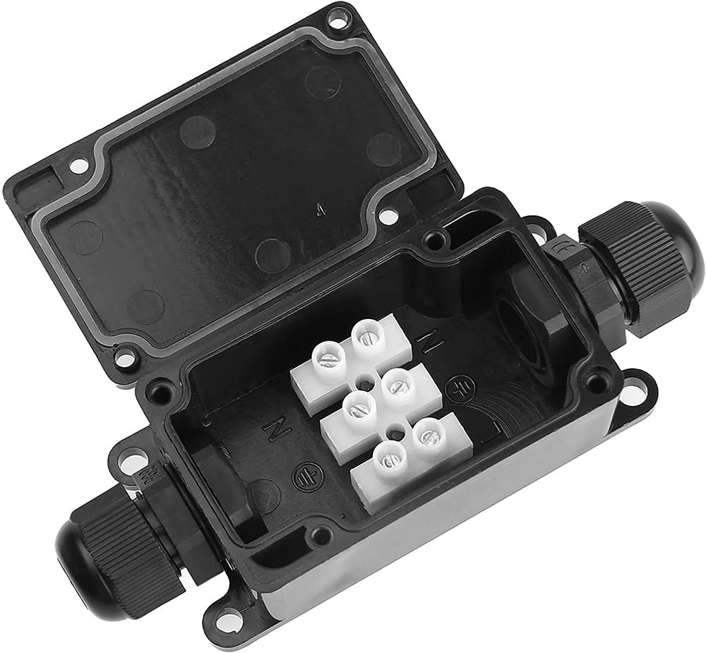 3pcs 2Way IP65 Waterproof Outd - Outdoor Power Line reseña y precio