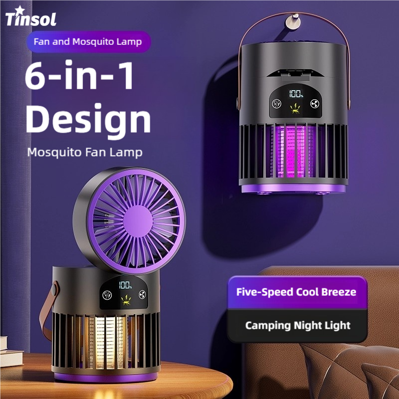 TINSOL6-in-1 Home Mosquito Kil - Outdoor Power Fan reseña y precio