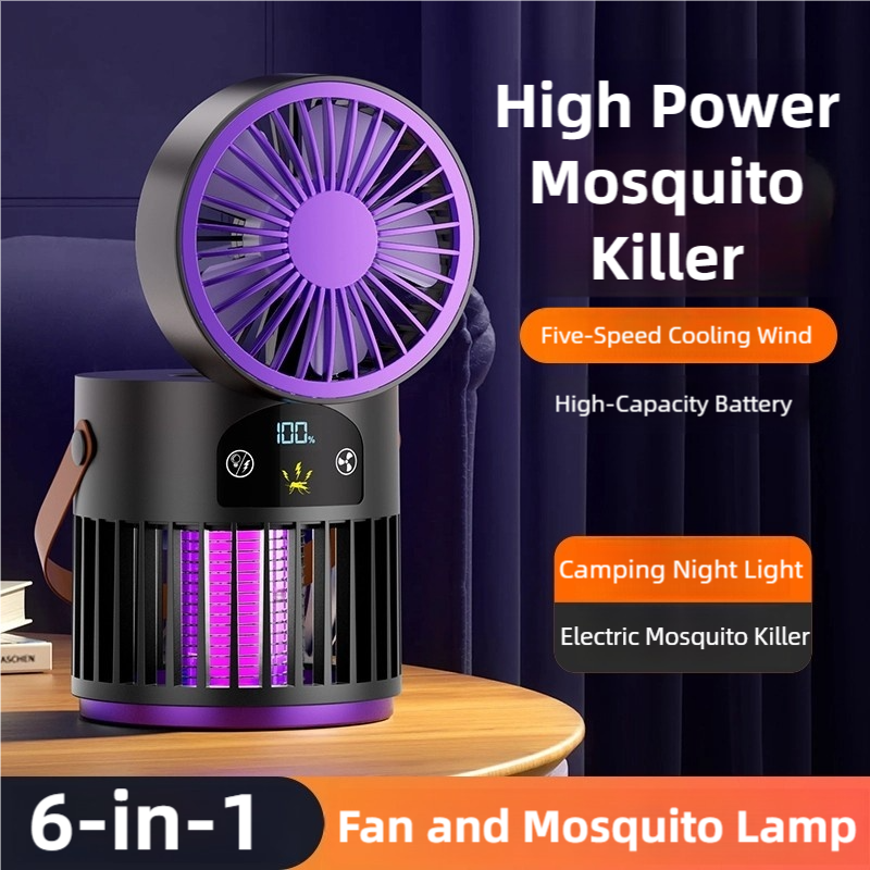 TINSOL6-in-1 Home Mosquito Kil - Outdoor Power Fan reseña y precio