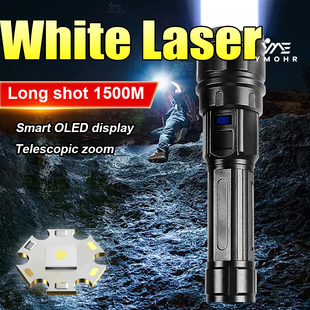 White Laser High Power Flashli - Outdoor Powerbank reseña y precio