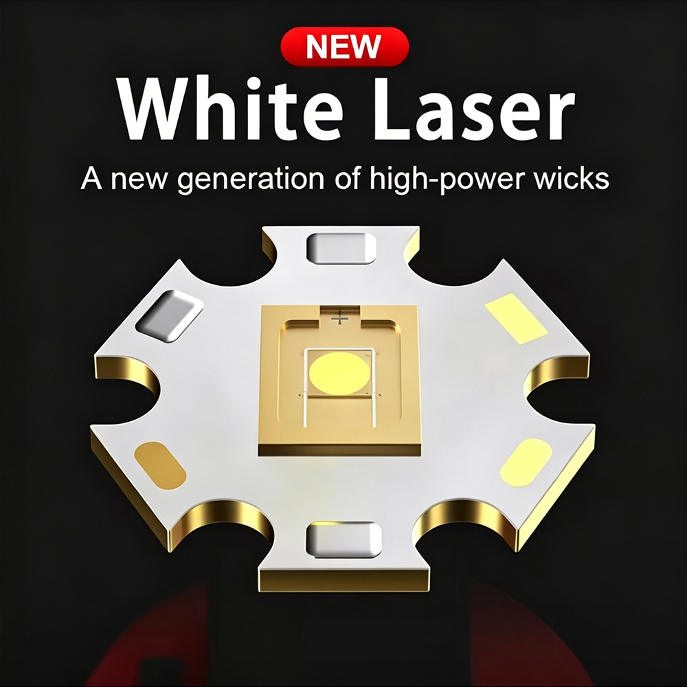 White Laser High Power Flashli - Outdoor Powerbank reseña y precio
