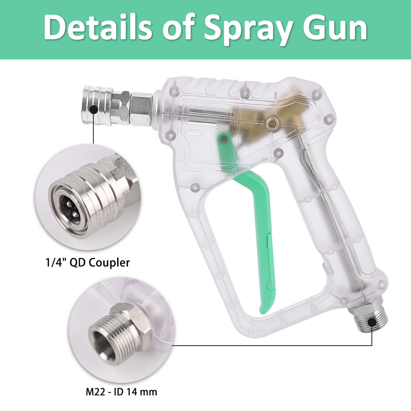 Pressure Washer Gun Kit - Conv - Pressure Washer Electric reseña y precio