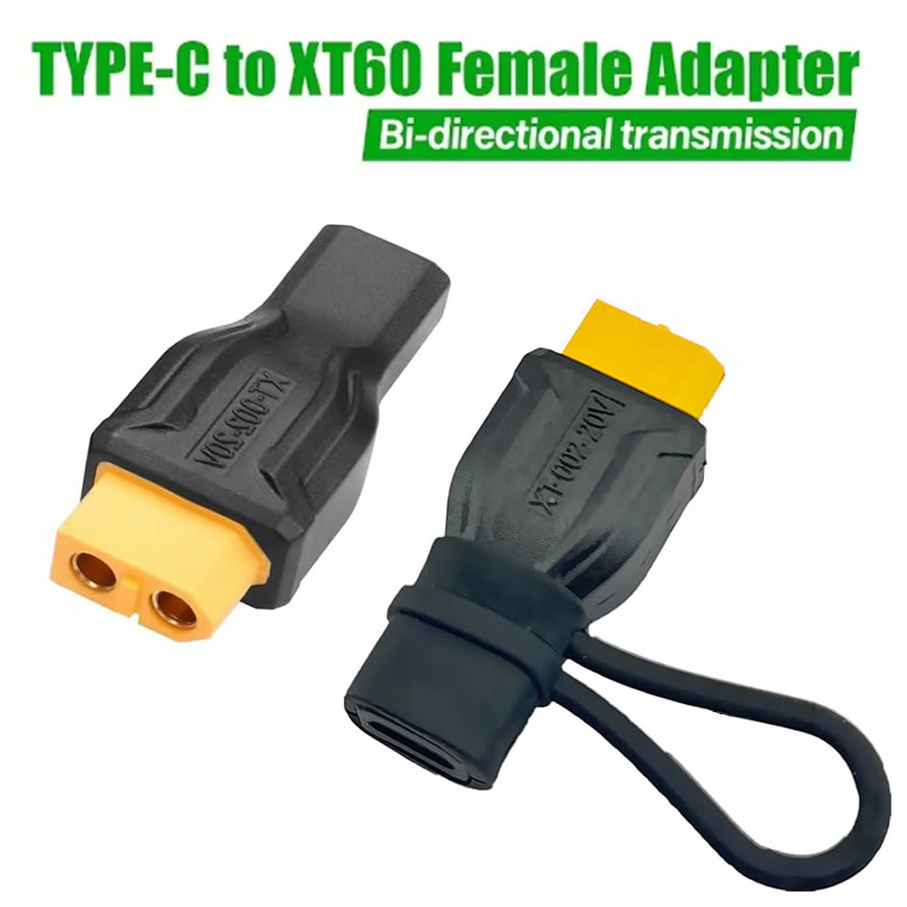USB C Type C To XT60 Female Ad - Outdoor Power Adapter Usb C reseña y precio